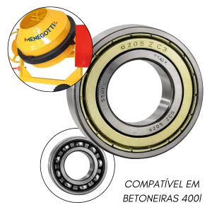 Rolamento 6205 Z Para Betoneira 400 L