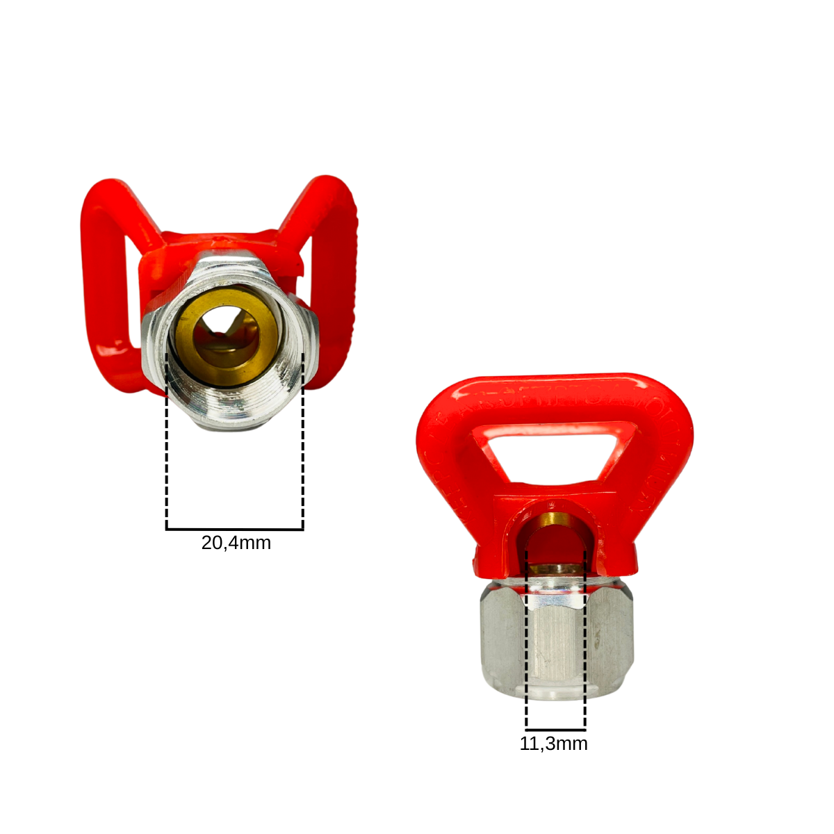 Bico de Proteção para Pistola Airless – Rosca M22 - Imagem 2